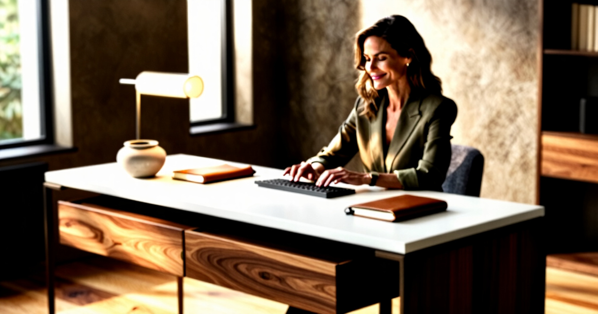 best home office desk with storage