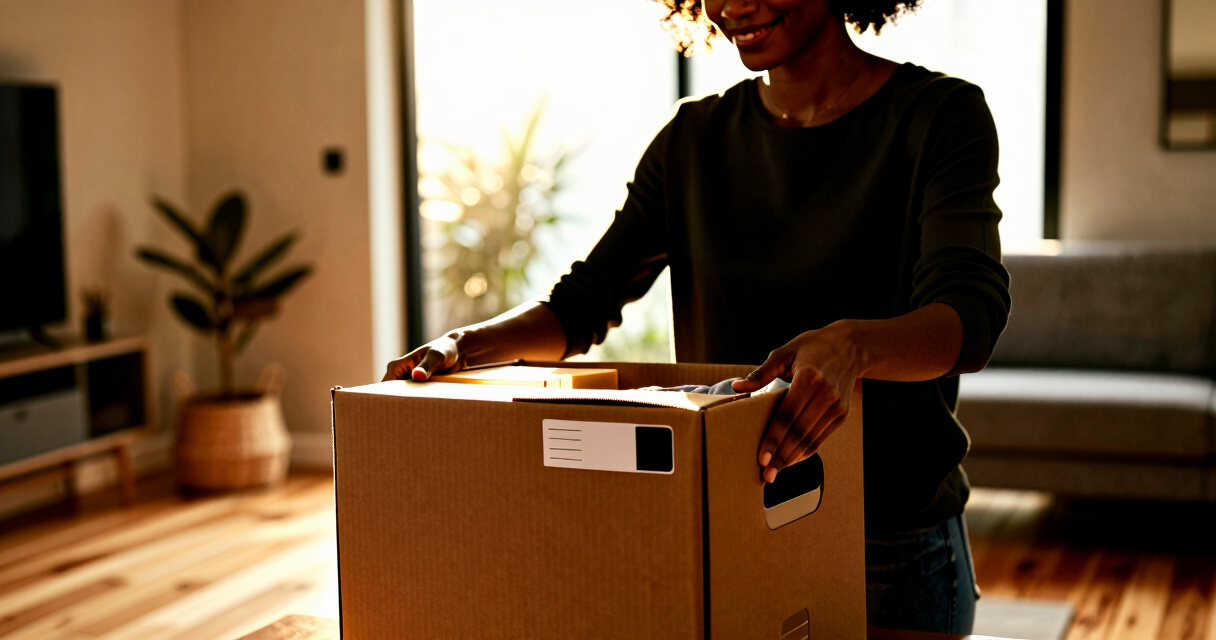 best moving box kit with labels