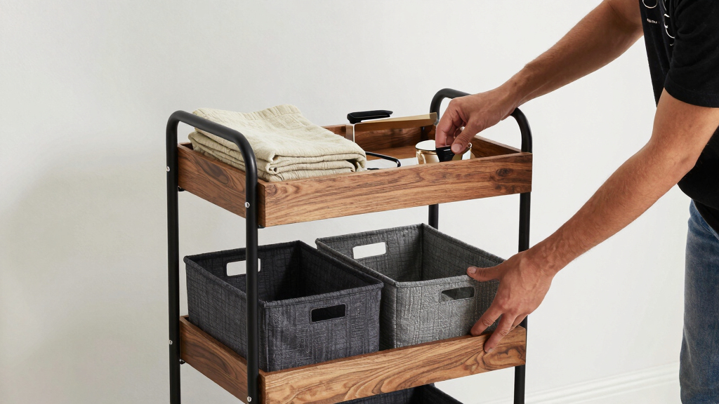 best storage carts for fashion supplies