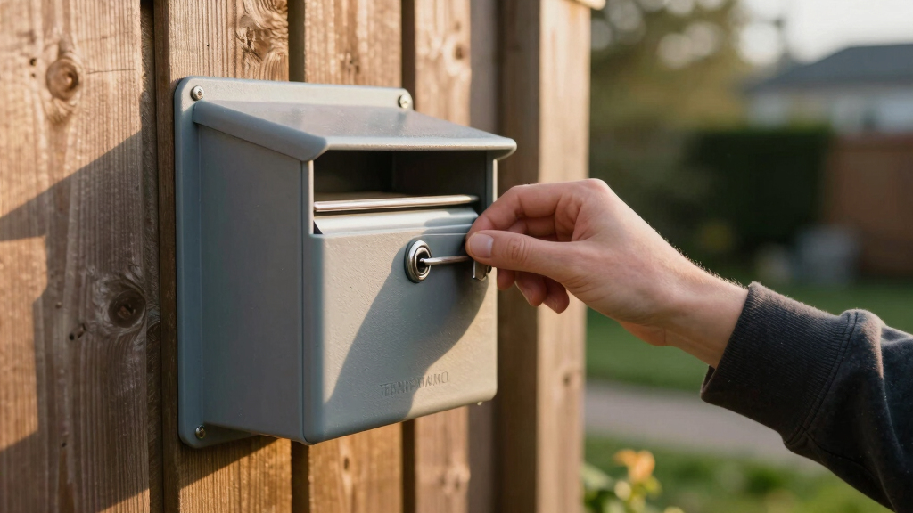 outdoor lock box weatherproof