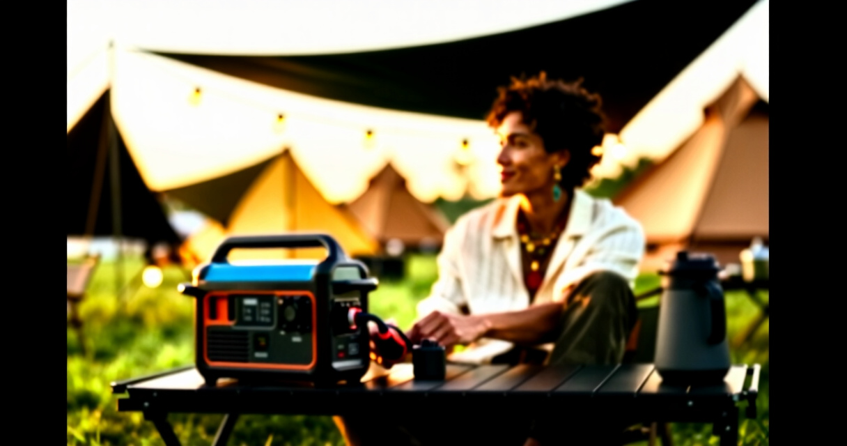 best inverter generator for group festival camps