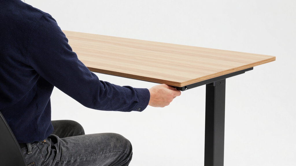 best l shaped standing desk for leadership workspace