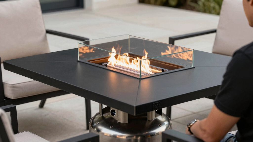 best propane fire tables for covered patios