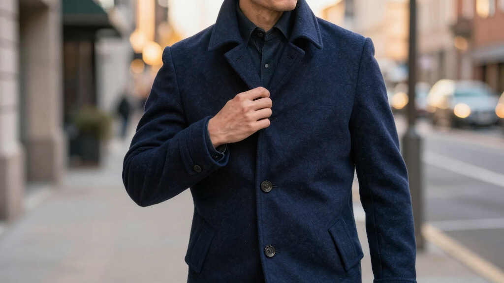 premium overcoats for office dressing men