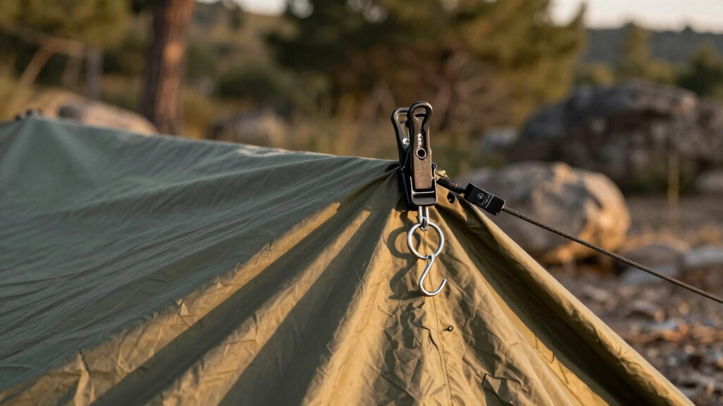 best tarp clips for emergency shelter setups