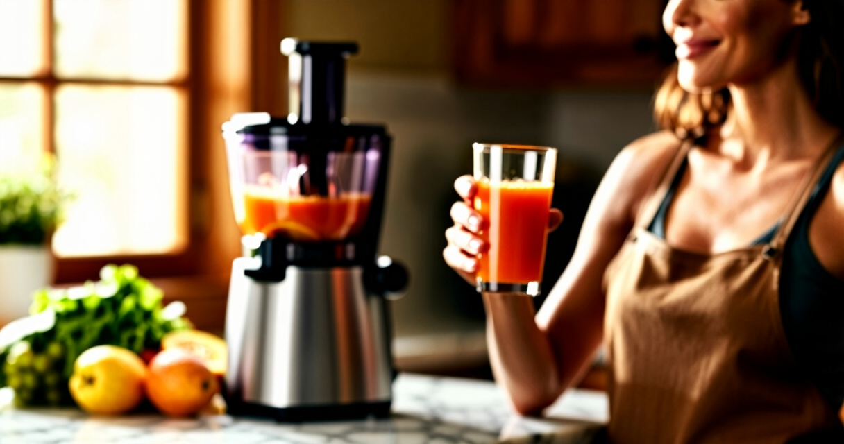 juicer cold press premium