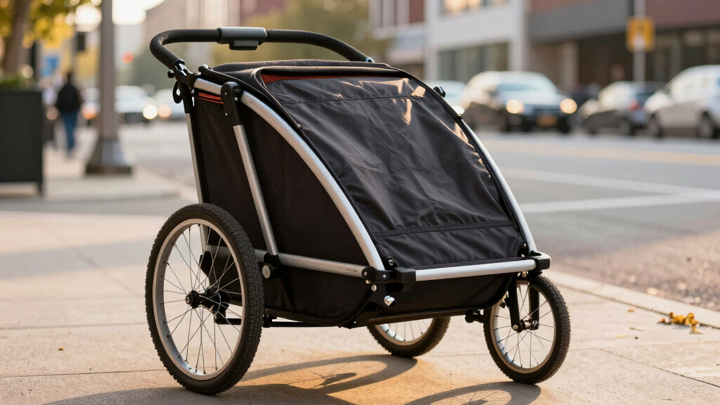 best stroller bike trailer combo for commuting parents