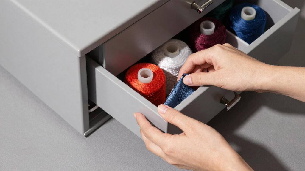 best thread storage cabinet for sewing room