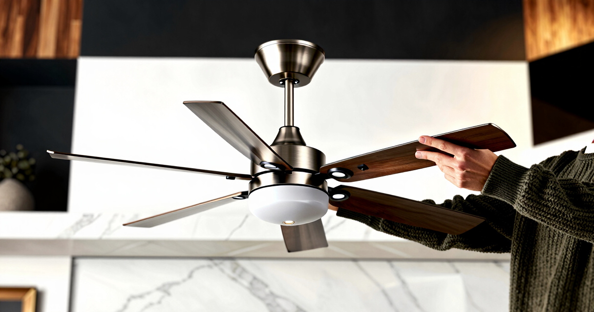 best large ceiling fan for winter heat circulation