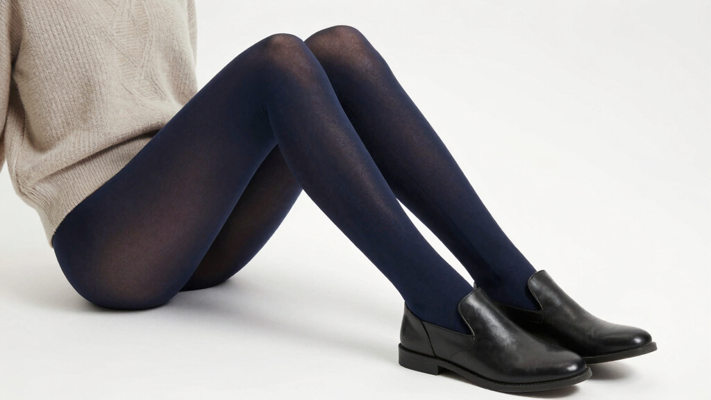 best navy tights women