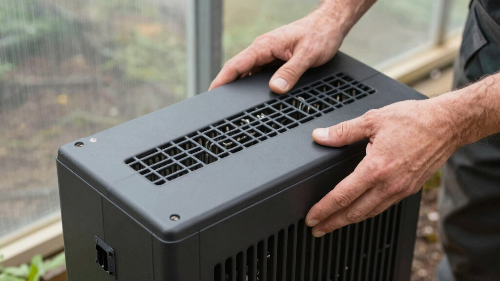 best workshop heater for greenhouse prep area