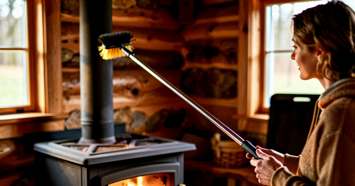 best chimney cleaning kit for wood stove long reach