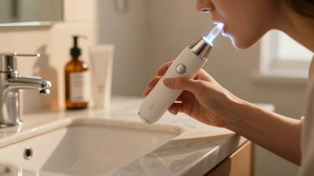 best at home teeth whitening device with led