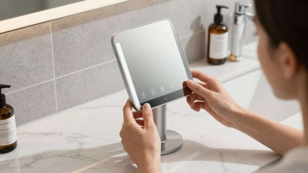 best smart makeup mirror for skincare routines