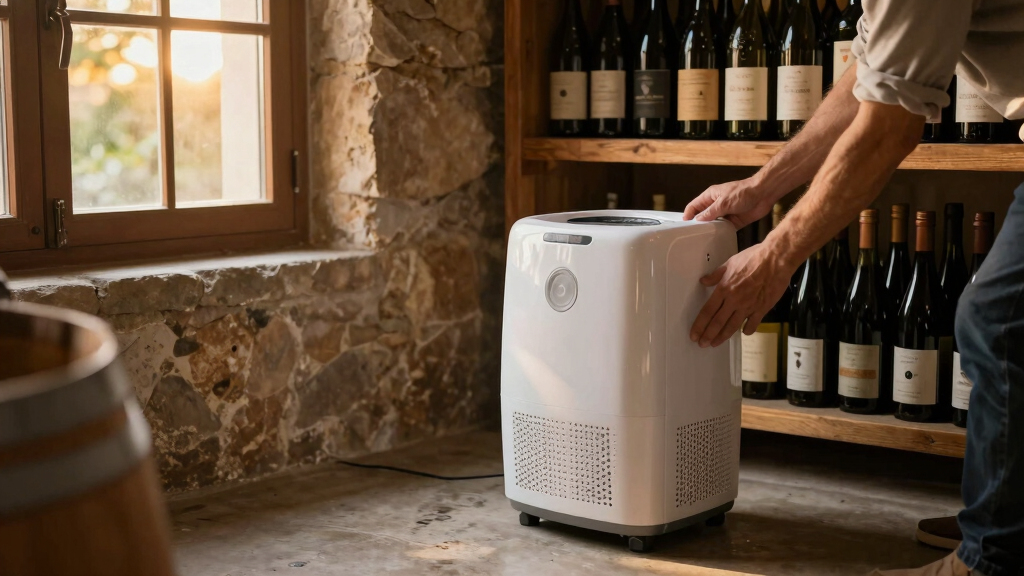 best dehumidifier for wine cellar adjacent room