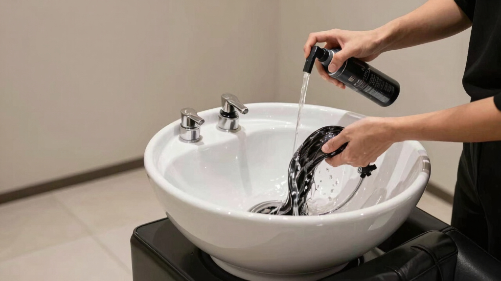 best shampoo station with bowl and chair