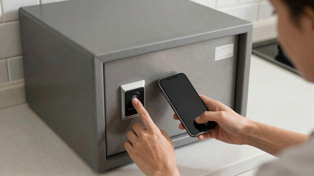 best safe with biometric and fire protection