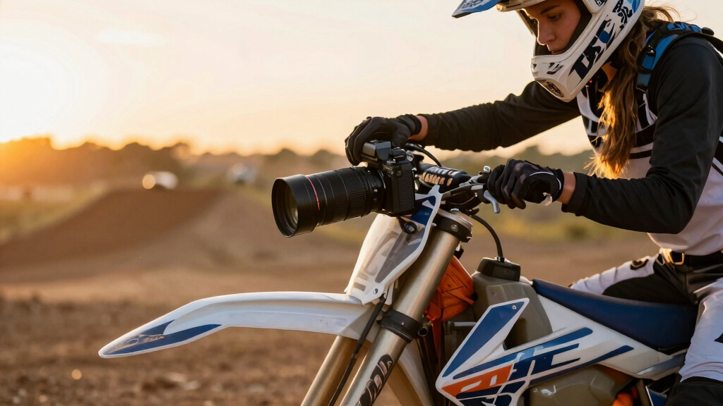 best camera and lens bundles for motocross creators