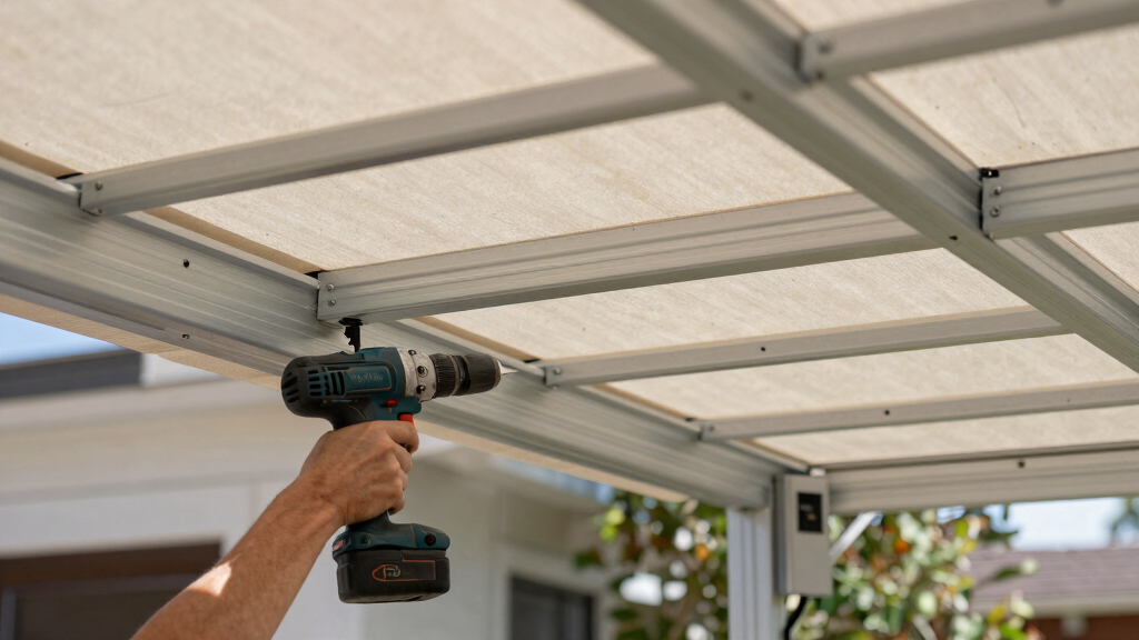 best motorized pergola for backyard