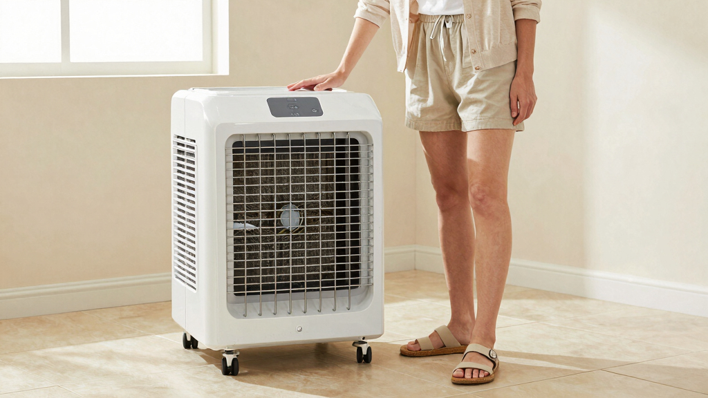 best evaporative cooler for dry climate large room