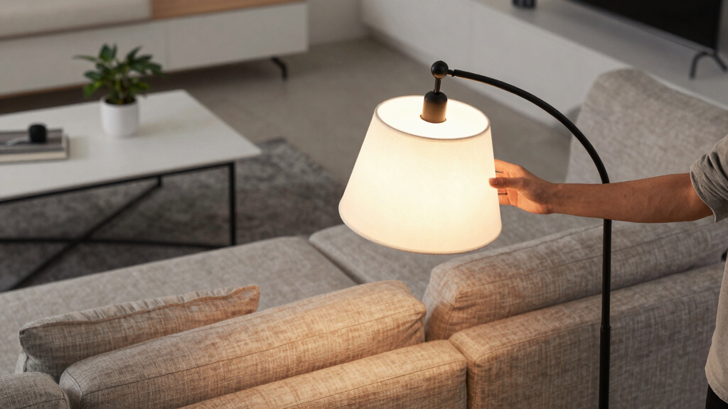 best arc floor lamp for sectional sofa