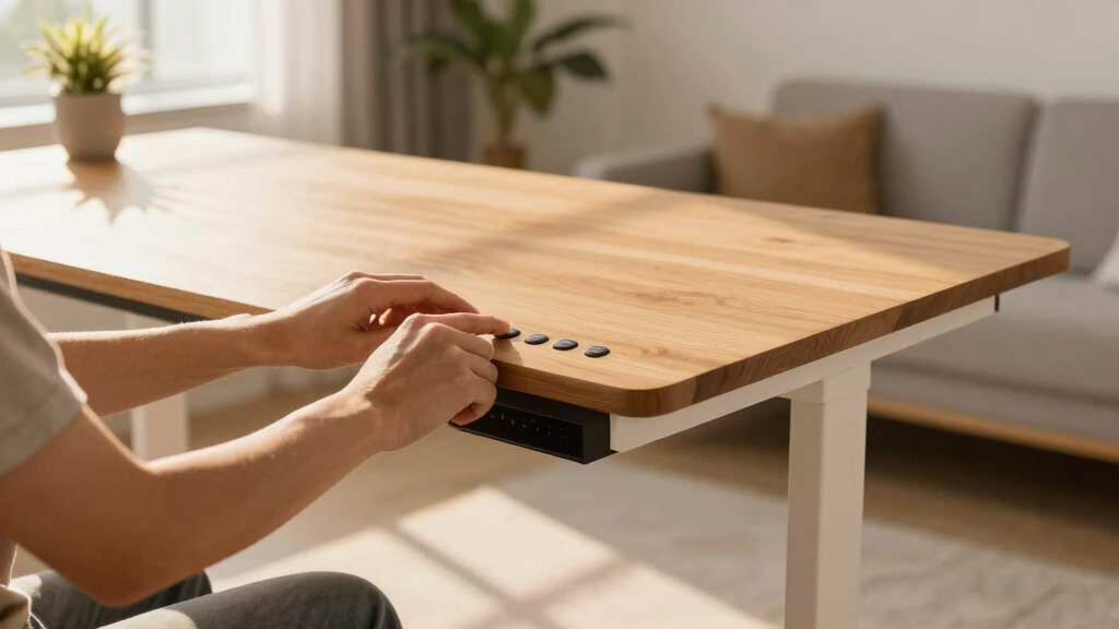 best adjustable desks with memory presets