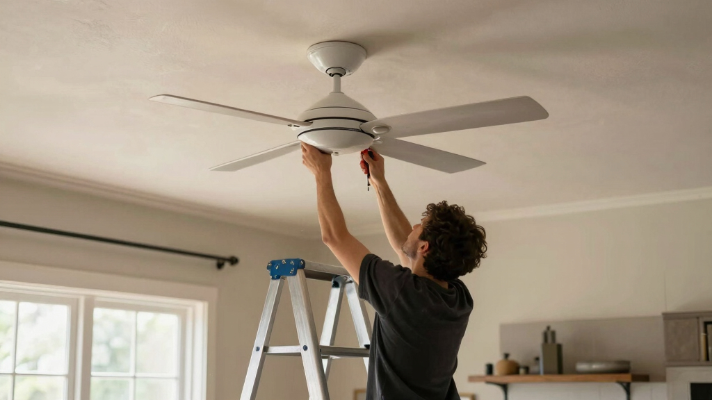 best ladder for ceiling fan installation