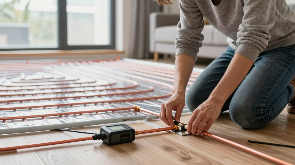 best hydronic radiant floor heating kit