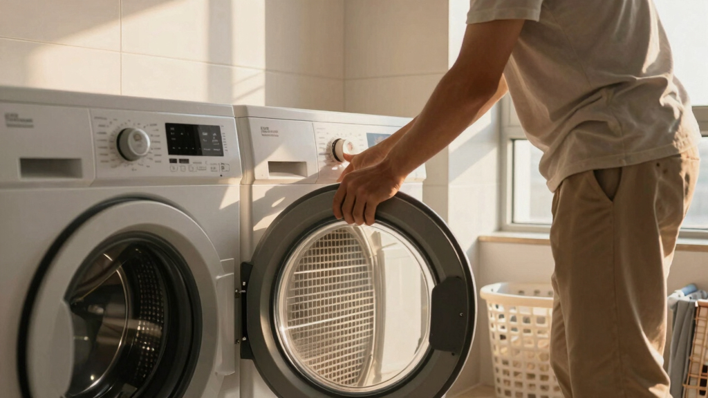 best heat pump dryer with self cleaning condenser