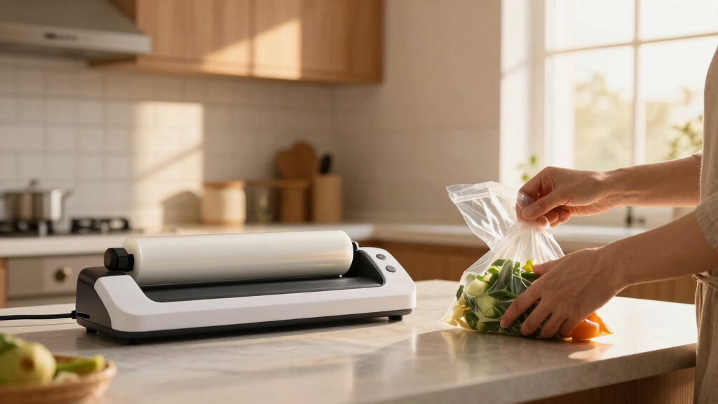 best vacuum sealer with roll storage