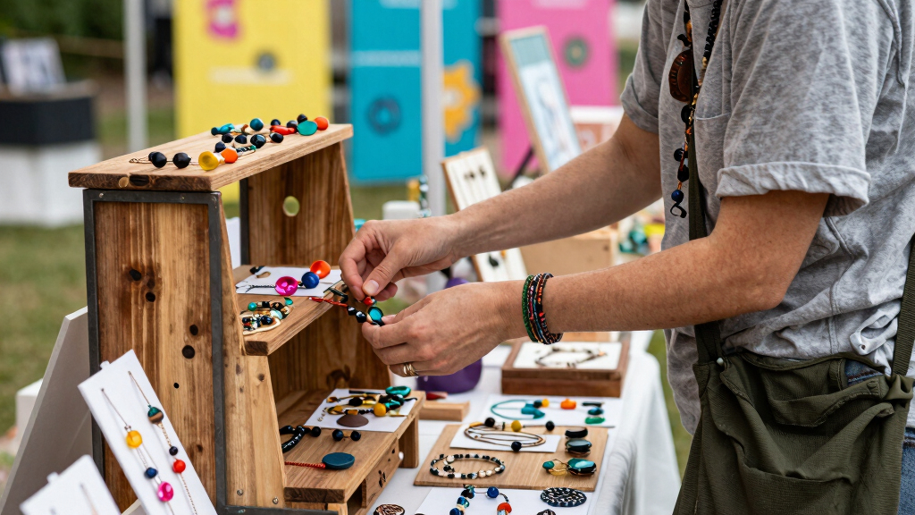 best portable display shelves for craft fairs