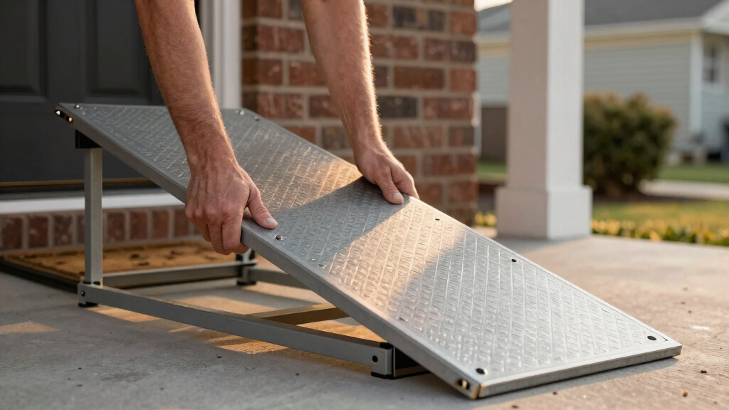 best modular wheelchair ramp systems for home entry