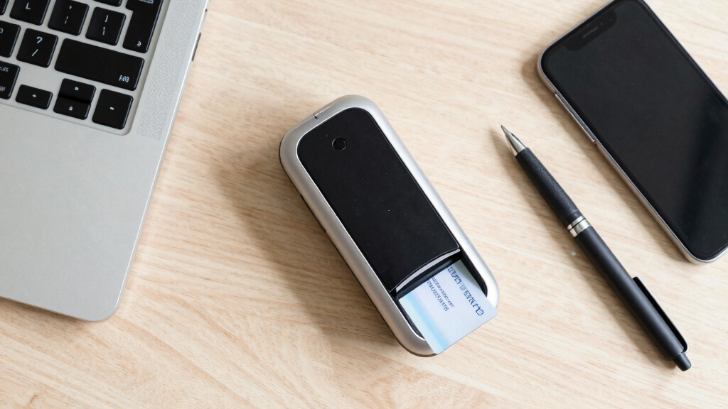 ID card scanner for client onboarding