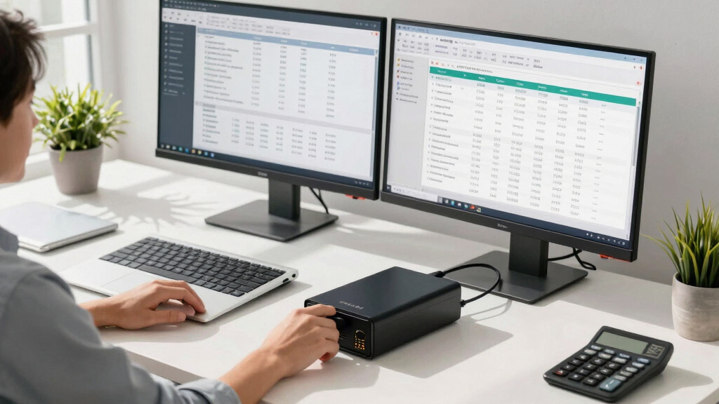 best UPS for tax preparers with dual monitors