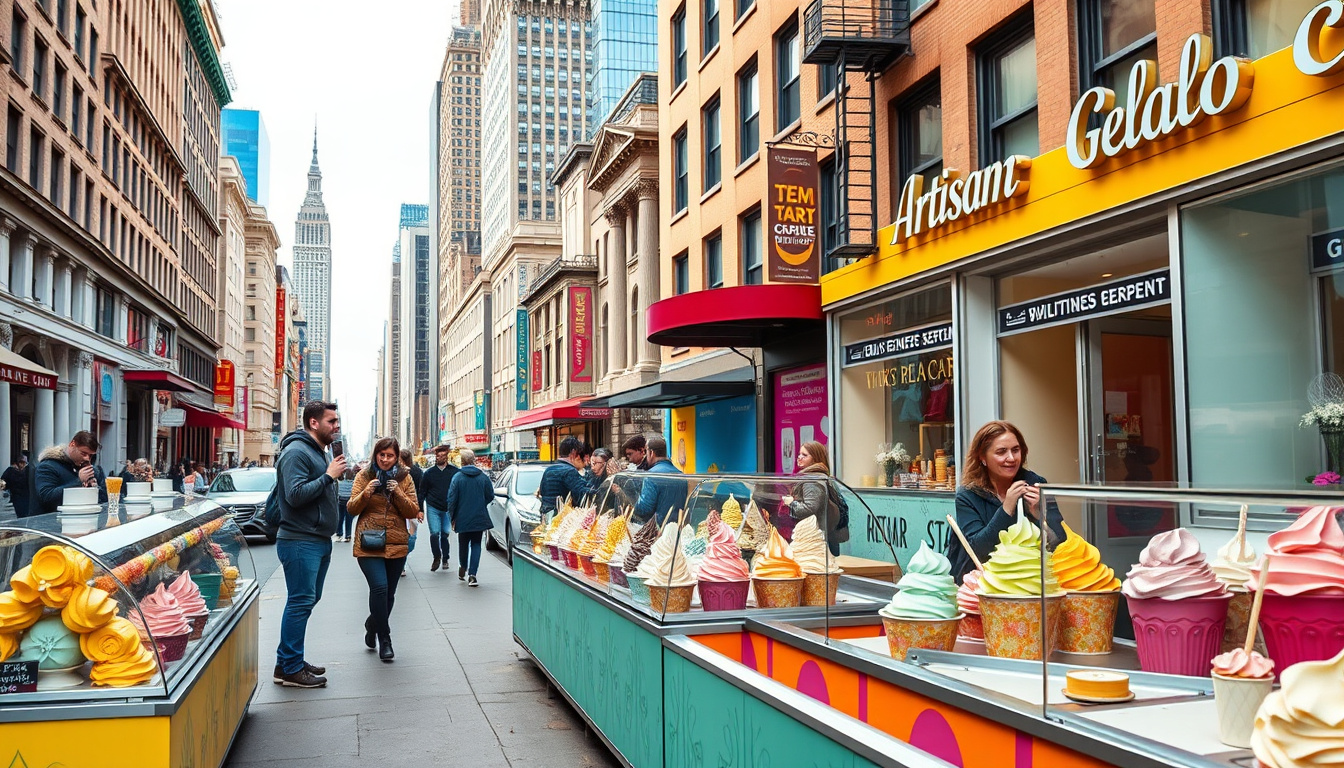 Savor the Sweetness: Discover the Best Artisan Gelato Counters in New York City