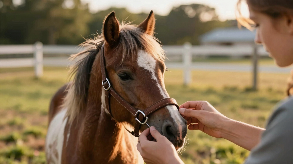 best miniature horse halter set