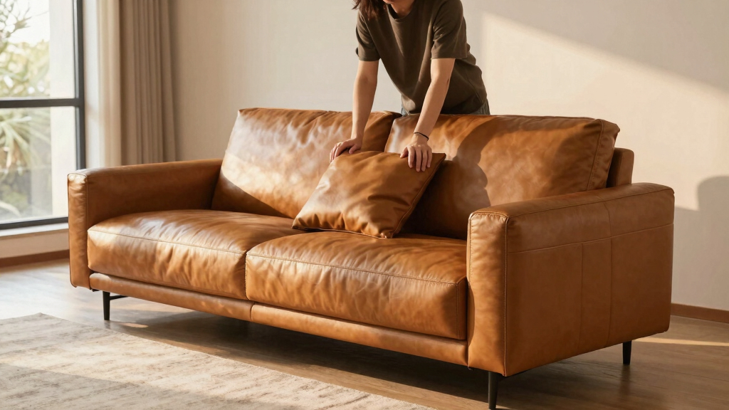 best top grain leather sofas for modern homes