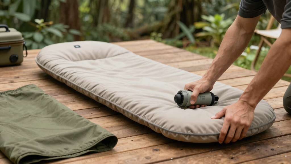 best sleeping pad for luxury camping