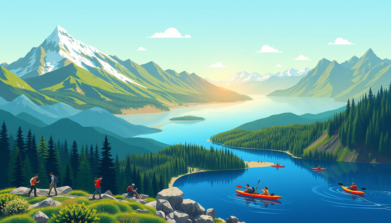 What destinations are best for outdoor adventures