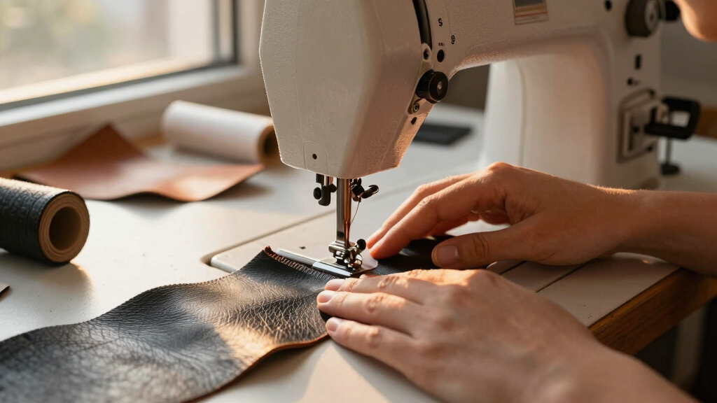 best sewing machine for leather and vinyl projects