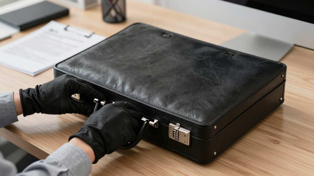 best locking briefcases for transporting legal records
