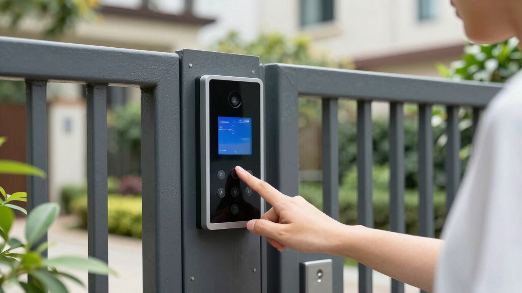 best video intercom system for home gate