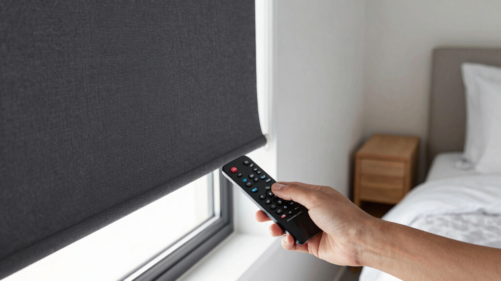 best motorized blackout shades for bedroom