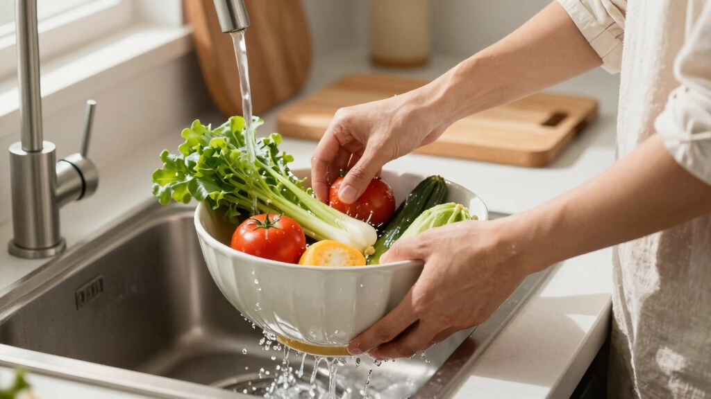 best produce washing bowl set