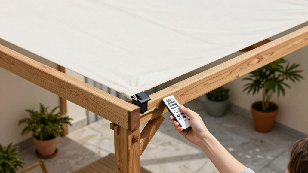 best pergolas with retractable canopies