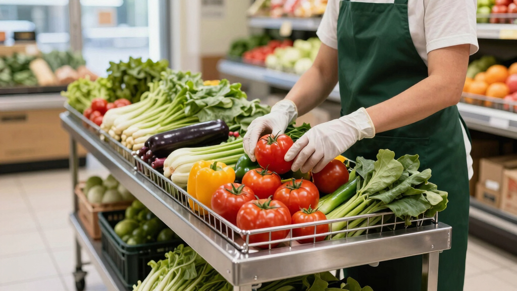 best commercial wire shelving for produce