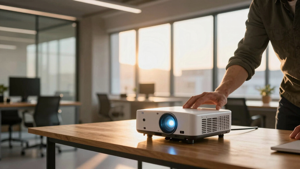 best short throw laser projector for architects