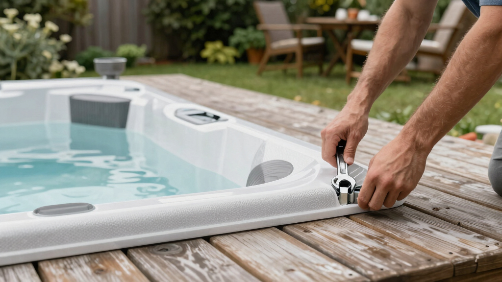 best hot tub for deck installation