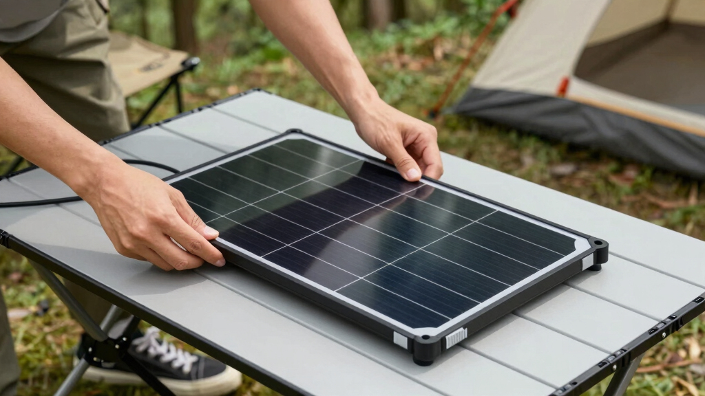 best portable solar panel kit for camping