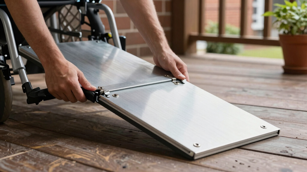 best folding wheelchair ramps